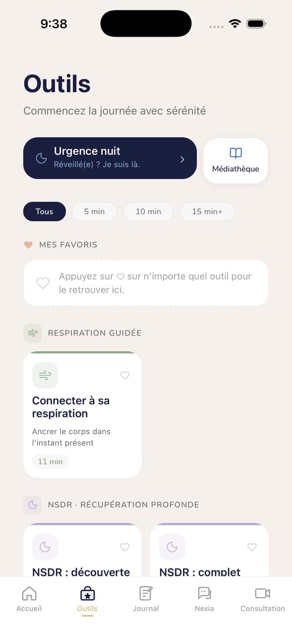 Rituel du soir
